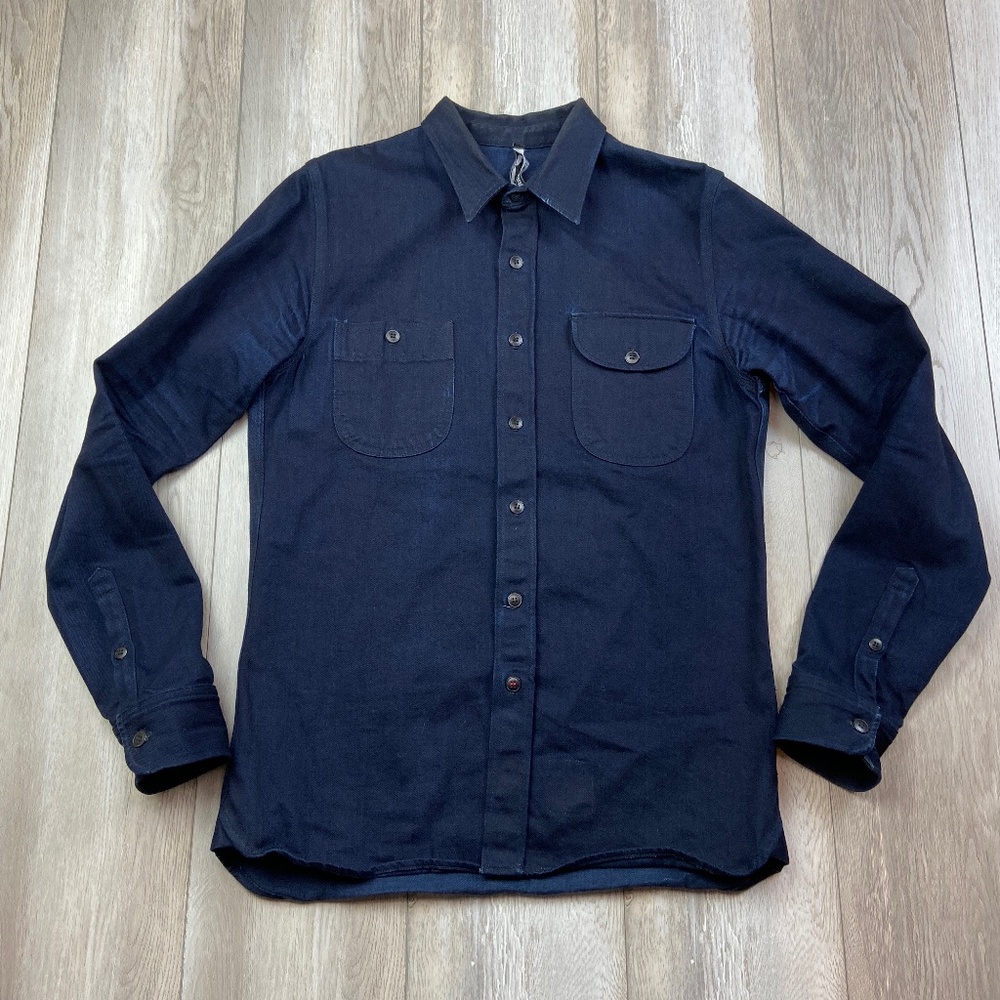 RGT Rogue Territory Indigo Work Shirt